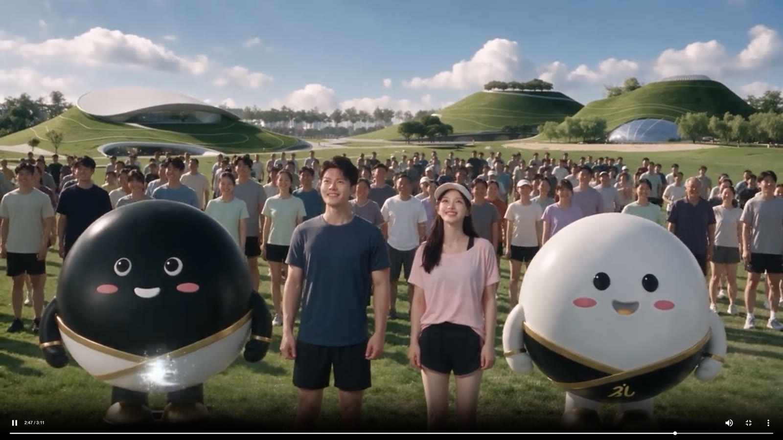 衢州省运会 AI 宣传片画面 2